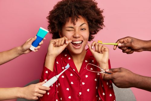 teeth cleaning